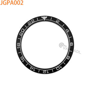 Jgpa เม็ดมีดหนามเตยเซรามิก, ฝาครอบแพนด้าสีขาว-ดำ38มม. * 30.6มม. เหมาะสำหรับใส่ในทะเล-โท/SKX007อะไหล่วงแหวนรอบนอกแทน - Product Image 5