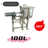 Mélangeur horizontal agricole pour maïs et soja – Machine de traitement et de mélange de poudres