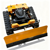 Vente directe d'usine Tondeuse à gazon portable Tondeuse à gazon télécommandée à vendre Tondeuse à gazon robotisée chinoise Idéale pour les pelouses résidentielles