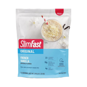 Premium Meal Replacement <strong>Shake</strong> French Vanilla Artificially Flavored With 23 Vitamins Minerals for Hunger Control <strong>Protein</strong> - Product Image 1