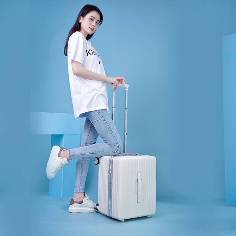 Shell White [Boîte à tabouret ouverte élégante - Style fermeture éclair]