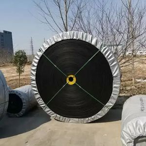 High Fashion Pvc Transportband Industriële Hitte/Scheur/Slijtage/Brandwerende Polyester Rubber Stof Voor Bulk Materiaal Behandeling Nieuw - Product Image 1