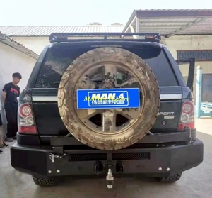 Parachoques trasero de acero todoterreno MANx4 para <span class=keywords><strong>Range</strong></span> <span class=keywords><strong>Rover</strong></span> Sport 2nd Gen <span class=keywords><strong>L320</strong></span> - Product Image 5