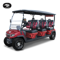 Voiture électrique HDK D5 Ranger 6 places Plus, nouvelle énergie, Carplay, tous les sièges avant, 48V, certifiée CE, voiturette de golf électrique