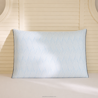 Designer-Stil Kühlender Kissenbezug Gel-Memory-Foam-Kissen für Schlafenden Orthopädische Nackenstütze mit Individuellem Logo