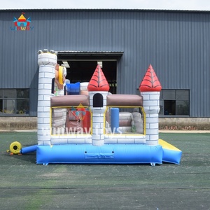 2025 Custom 13ft <b>Castle</b> Dinosaur Inflatable Bounce House Kids' Play Combination From Palyyard - Product Image 3