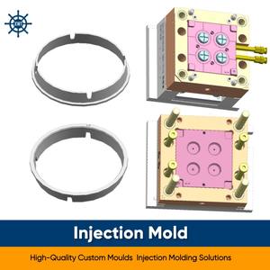 תבנית הזרקת פלסטיק PVC שקופה בהתאמה אישית עבור קלסר 2 טבעות, עמידות גבוהה, דגם רב-חללים 1825, ייצור לפי הזמנה (OEM/ODM) - Product Image 3