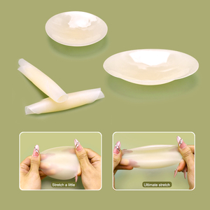 Cache-tétons en silicone sans couture, autocollants pour seins, soutien-gorge invisible, pasties pour femmes, réutilisables, adhésifs, imperméables, coussinets pour seins - Product Image 4