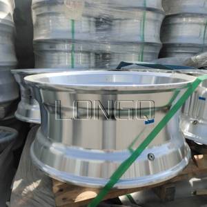 Ruedas de Aleación de Aluminio de 22.5*11.75 con <span class=keywords><strong>10</strong></span> Orificios para Camión Semirremolque, Nuevas - Product Image 5