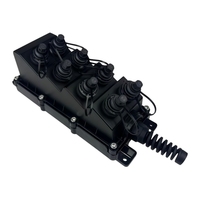 Boîtier de distribution fibre optique étanche 8 ports pour extérieur FTTX FTTH, boîtier terminal optique avec adaptateur renforcé