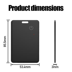 2025 Kaartvinder Portemonnee Tracker Anti Verloren Sleutelzoeker Locator Bluetooth Smart Finder Tas Mfi Gecertificeerd Oem Odm Voor Ios - Product Image 2