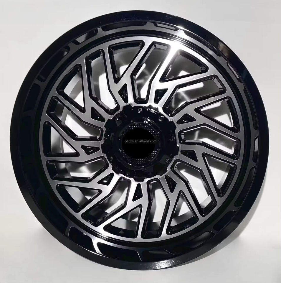XINGTU RED BLACK Color Multi-Spoke Spinning Design 17 20 Inch Rims ...