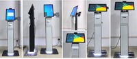Terminal Punto de Venta con Pantalla Táctil Modular de 15.6, 21.5 y 23.8 Pulgadas para Restaurante, con Impresora, Escáner QR y Soporte SDK
