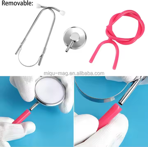 SZMIQU enfants stéthoscope soins infirmiers stéthoscope de <span class=keywords><strong>travail</strong></span> pour enfants jeu de rôle mignon médecin semblant jeu accessoires amovible - Product Image 3