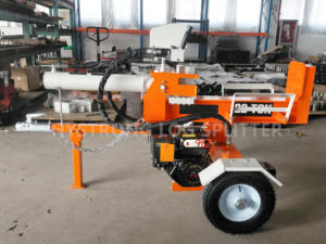 Mini petite fendeuse de bûches conique de cylindre hydraulique électrique de 22 tonnes et 7 tonnes à usage domestique pour excavatrice électrique de 7 tonnes avec HY22T-GL-650 CE - Product Image 4