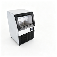 Machine à glaces automatique en acier inoxydable 35 kg/jour, machine à glaces en cylindre par pulvérisation, vente chaude