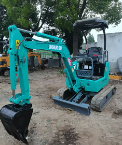 Excavadora de cadenas usada Komatsu PC20 de 2 toneladas con cucharón de 0.06m³ original de Japón, excavadora hidráulica para granja y jardín - Product Image 1