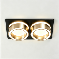Spot LED encastré pour intérieur, downlight SMD rond et carré réglable, lampe de plafond 3W 5W 7W