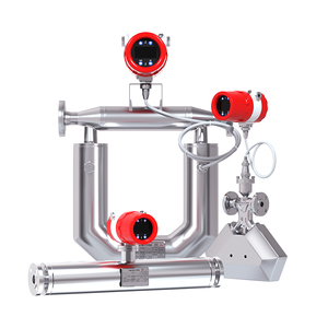 Hiển thị kỹ thuật số RS485 Hart coriolis khối lượng lưu lượng kế ± 0.2% U hình coriolis khối lượng lưu lượng kế - Product Image 5