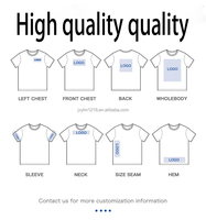 Camiseta de Algodón 100% Tejida de 300g con Logotipo Personalizado al por Mayor para Hombre, Estilo Urbano Oversize, Transpirable, Ecológica, de Secado Rápido, Lisa y Casual