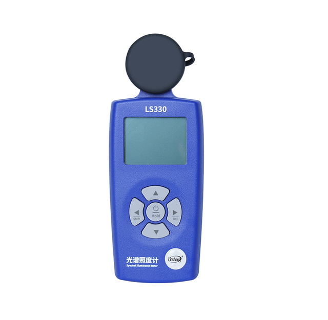 LS330 CRI Ra CCT SDCM UVI UV Index Lux Tester Spectral Illuminance Meter 0-1000000 Lx/Fc Digital Luminometer Light Lux Meter