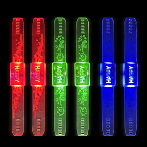 Pulsera LED con Logotipo Personalizado y Banda Luminosa para Eventos Festivos de Año Nuevo, Conciertos, Fiestas Musicales y Suministros para Fiestas - Product Image 4