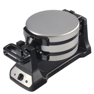 Machine à gaufres rotative belge en acier inoxydable, bouton rapide, 3 signaux sonores, <span class=keywords><strong>gaufrier</strong></span> <span class=keywords><strong>rotatif</strong></span> de 1 pouce d'épaisseur - Product Image 4