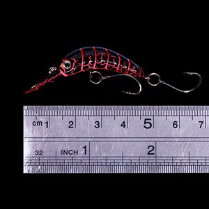 Señuelo de Pesca <span class=keywords><strong>Bonic</strong></span> Mini Minnow 5.2CM-2.6G, Señuelo Duro en Forma de Arco con Ojos 3D para Pesca en el Mar - Product Image 2