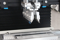 Impresora de pasta de soldadura semiautomática ZB32125LY, línea de producción de PCB Smt, raspador doble, impresora de plantilla de pasta de soldadura de alta precisión