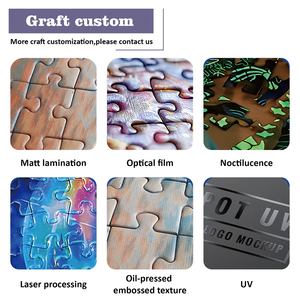 Nhà sản xuất tùy chỉnh giấy trắng ghép hình câu đố bản vẽ Kinh doanh Quà Tặng chào đón và quà tặng tradeshow - Product Image 3