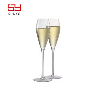 Handmade Customized Clear Wholesale Decorative Wedding <strong>champagne</strong> Glasses <strong>Flutes</strong> - Product Image 5