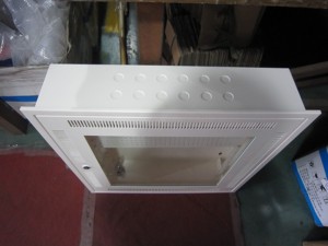 Gabinete Empotrado de 12U y 19 Pulgadas para ONU, Montaje Empotrado 600x150mm 600x300mm RAL9010 con Placa de Montaje 3U 5U - Product Image 6