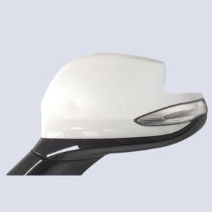 Pour Hyundai Santa <span class=keywords><strong>Fe</strong></span> 2019-2022, réflecteur de clignotant de montage, réflecteur de rétroviseur latéral, noir, réflecteur extérieur, <span class=keywords><strong>six</strong></span> lignes - Product Image 2
