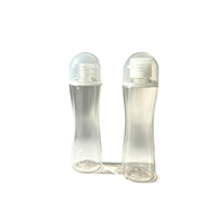 Bouteille en plastique portable en forme de taille, 100 ml, distributeur de lotion de voyage, flacon vide pour lubrifiant personnel