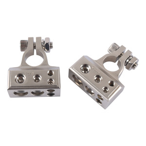 Screw <b>Terminals</b> Brass Battery <b>Terminal</b> 45mm x 20mm x 58mm For Car Audio Modification - Product Image 4