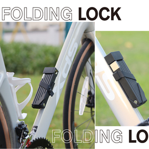 Meilleures ventes 2024 : Petit cadenas pliable en acier pour vélo, facile à transporter pour les enfants, pour vélo et voiture - Product Image 5