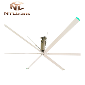 Ventiladores de Techo Industriales Grandes con Aspas de Aluminio de 28 pies, 6 Aspas, Motor de 220V/380V para Auditorios, Almacenes y Granjas - Product Image 3