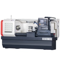 Tour CNC GSK CK6140 à 3 axes et 4 broches, horizontal, robuste, haute précision, économique, de fabrication chinoise