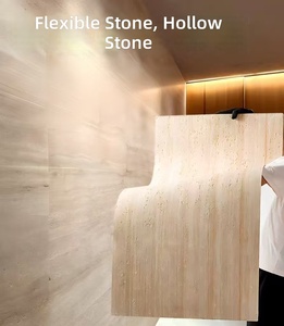 Panel de Pared 3D de Poliuretano Flexible de Alta Calidad MIMO, Revestimiento de Piedra Artificial Decorativo para Baño Moderno, Revestimiento Exterior para el Hogar - Product Image 1