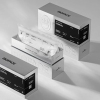 Caja de Cartón con Relieve Impresa Personalizada para Empaque de Crema para Ojos de Alta Gama, Diseño de Cierre Inverso Mate de Lujo