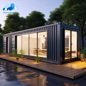 Casa Prefabricada Moderna y Económica de Contenedor de Envío, 2 Dormitorios y 2 Baños Completos, Vivienda <span class=keywords><strong>Modular</strong></span> Prefabricada - Product Image 3