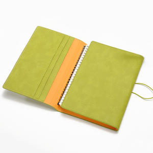<b>Girl</b> Budget Notebook College Custom Composition Pu Leather Notebook for School - Product Image 1