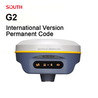 Équipement de relevé GNSS RTK longue portée avec émetteur-récepteur radio 2W intégré, capteur IMU, système de positionnement haute précision
