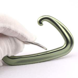 Mosquetón de Aleación de Aluminio con Agarre en D de 80 mm x 47 mm para Equipo de Supervivencia al Aire Libre - Product Image 3