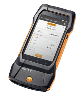 เครื่องมือวัดคุณภาพอากาศอเนกประสงค์ Testo 400 Smart Reference-Class วัดการไหลของอากาศ, ปริมาณการไหลของอากาศ, อุณหภูมิ - Product Image 1