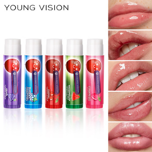Nouveau design 5 saveurs de fruits Anti Peeling rouge à lèvres filles léger hydratant Anti sec fissuration baume à lèvres en stock - Product Image 2
