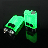 Lampe de poche SOS EDC 900 lumens Mini torche lampe de poche LED lumière d'urgence rechargeable dans l'obscurité