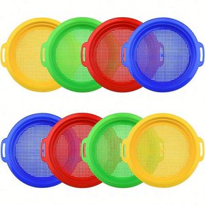 Multicolor <b>Sieves</b> Plastic <b>Sifter</b> Backyard Park Party Favor and Beach Promotion Gift for 3-Year-Old Children to Use - Product Image 1