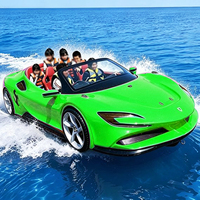 Yacht super-rapide pour cinq personnes avec une vitesse de 50 km/h et une capacité de plus de 500 kg