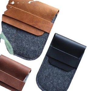 Stock directo de fábrica de bolsas para relojes de alta gama, fundas para relojes resistentes a arañazos, bolsas de almacenamiento multifuncionales de cuero y fieltro, y - Product Image 5